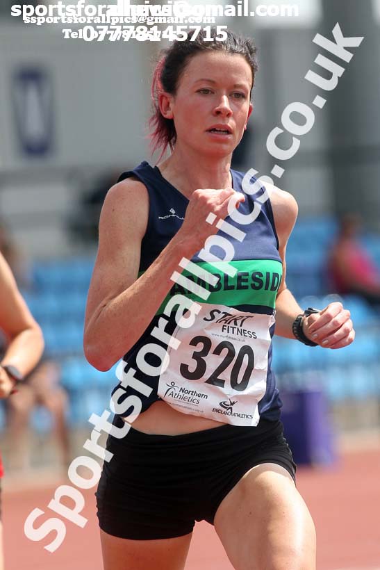 Senior womens 5000 metres, Northern Senior and Under-20s Champs., Sports City, Manchester. Photo: David T. Hewitson/Sports for All Pics